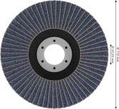 Lamelový kotouč Bosch PRO X571 s úhlovým výbrusem 115 mm G60.